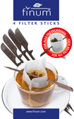 4 Filter Sticks (Tea Filter Holder)